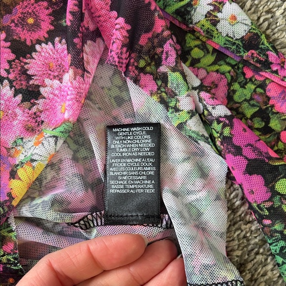 AFRM Multicolor Floral Long Sleeve Top - Picture 4 of 5